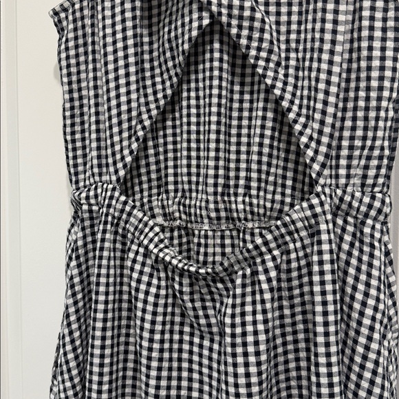 NWT! XS Petite LOFT Gingham, Seersucker Midi Dress - Picture 13 of 13